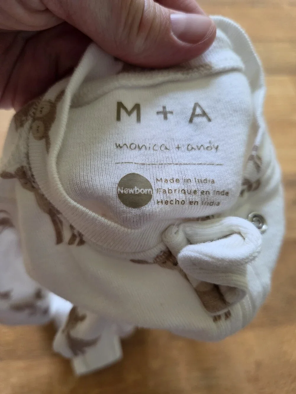 Cozy Newborn Romper Lot - Monica + Andy, Gerber, Rabbit Bear - Mountains, Deer